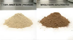 Understanding Quality: Inner Root Bark vs. Whole Bark Powder